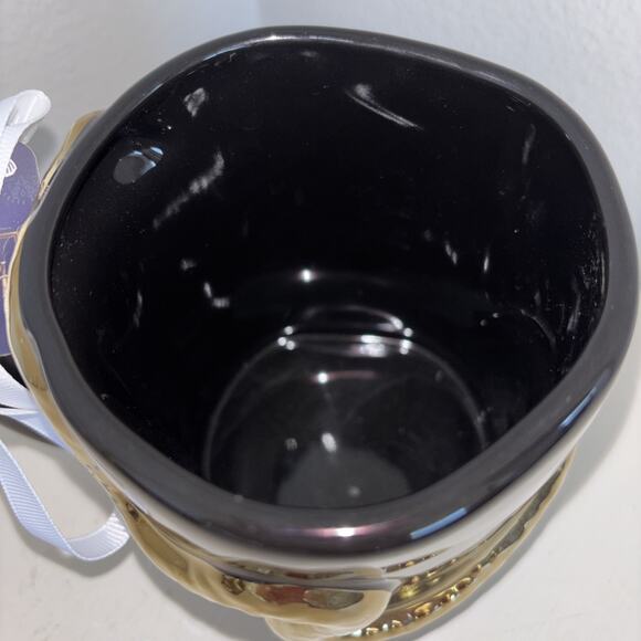 Rae Dunn Harry Potter Mug He Who Must Not Be Named Gold Snake Voldermort NEW - Picture 4 of 4